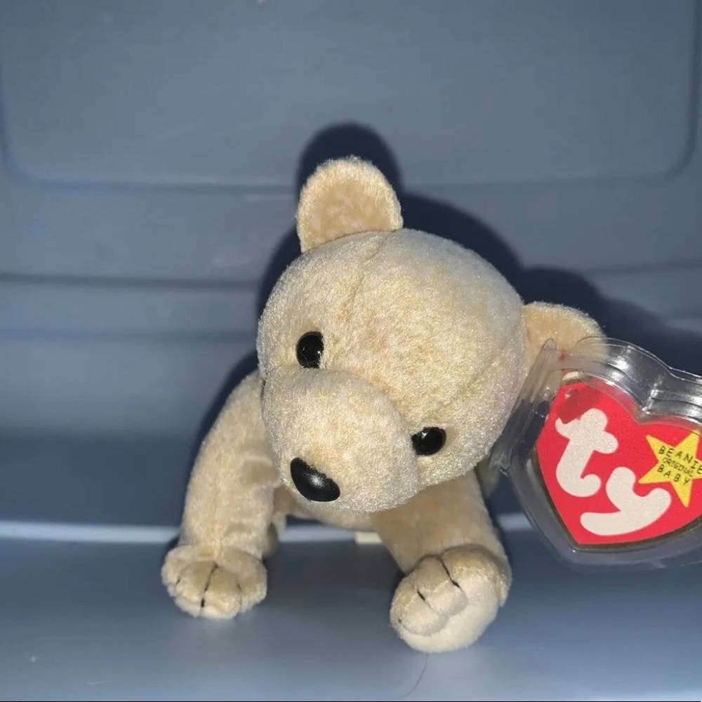 Almond Ty beanie baby
